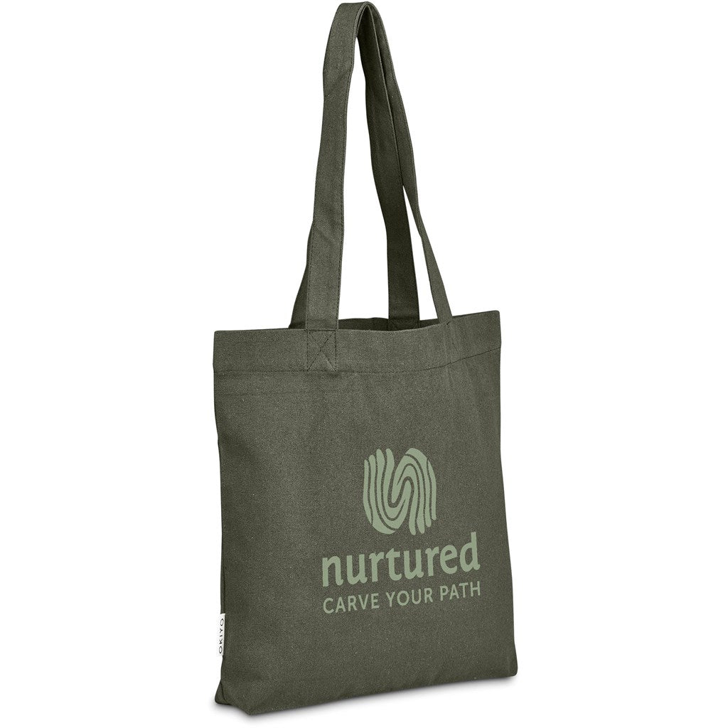 Okiyo Kyanbasu Recycled Canvas Shopper Mirelle Leather and Lifestyle