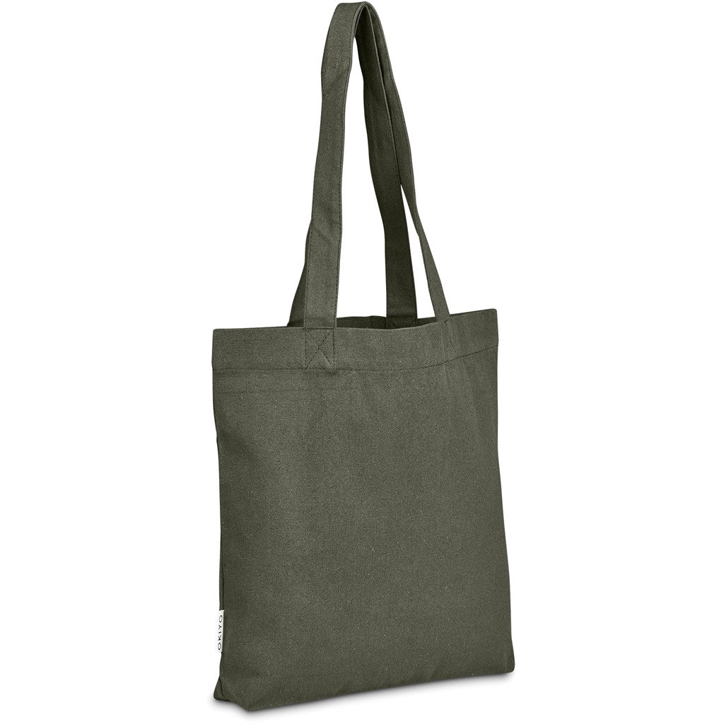 Okiyo Kyanbasu Recycled Canvas Shopper Mirelle Leather and Lifestyle