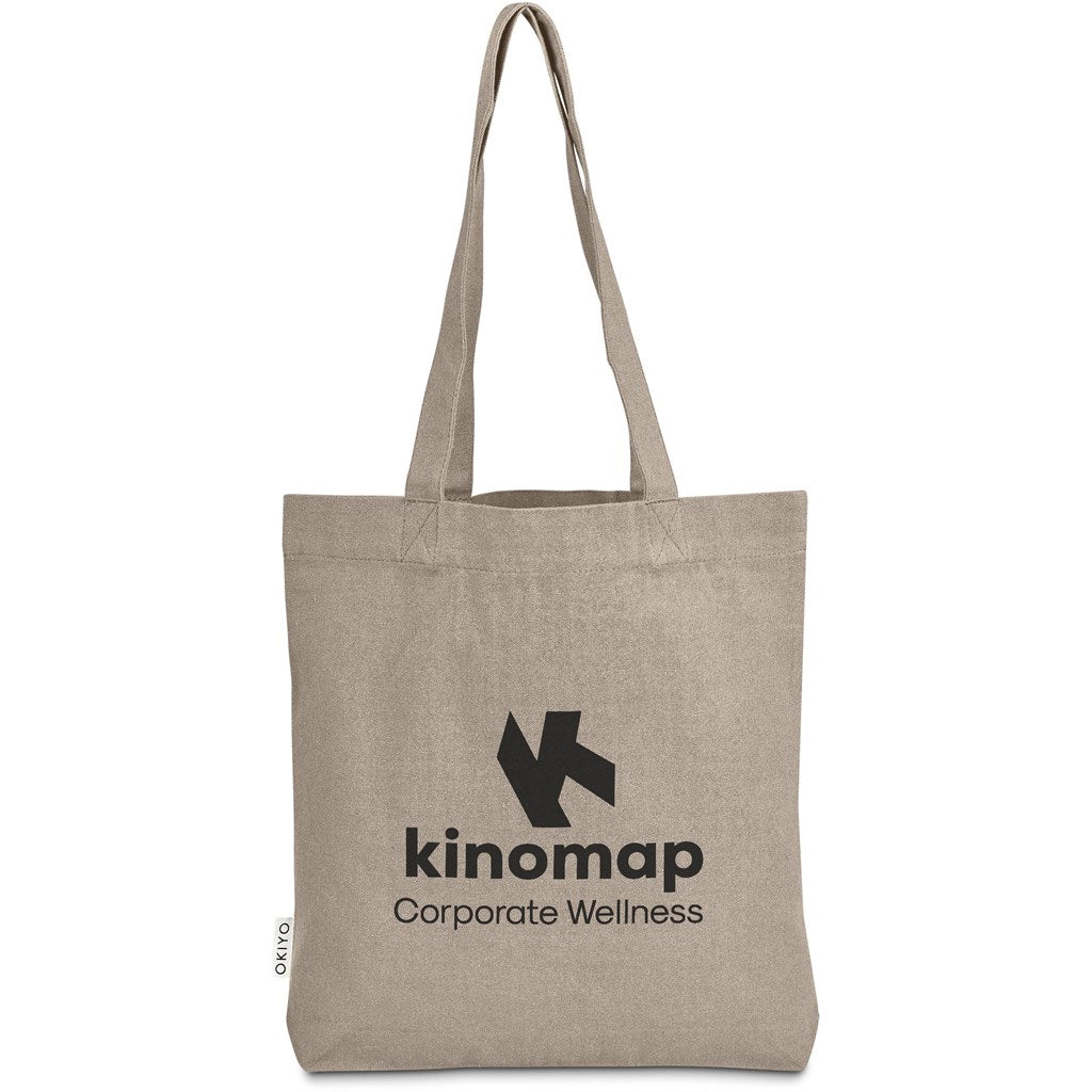 Okiyo Kyanbasu Recycled Canvas Shopper Mirelle Leather and Lifestyle
