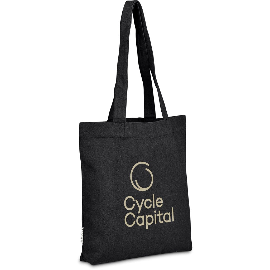 Okiyo Kyanbasu Recycled Canvas Shopper Mirelle Leather and Lifestyle