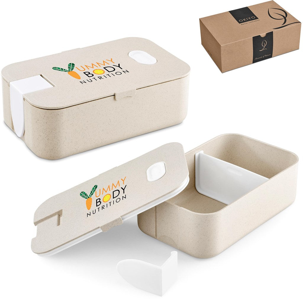Okiyo Machi Wheat Straw Lunch Box Mirelle Leather and Lifestyle