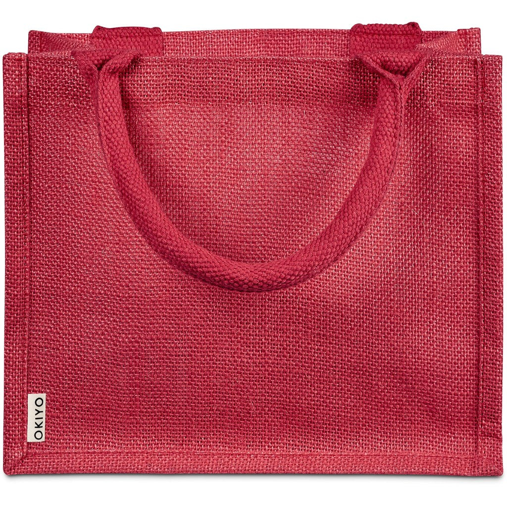 Okiyo Miyag Midi Jute Gift Bag Mirelle Leather and Lifestyle