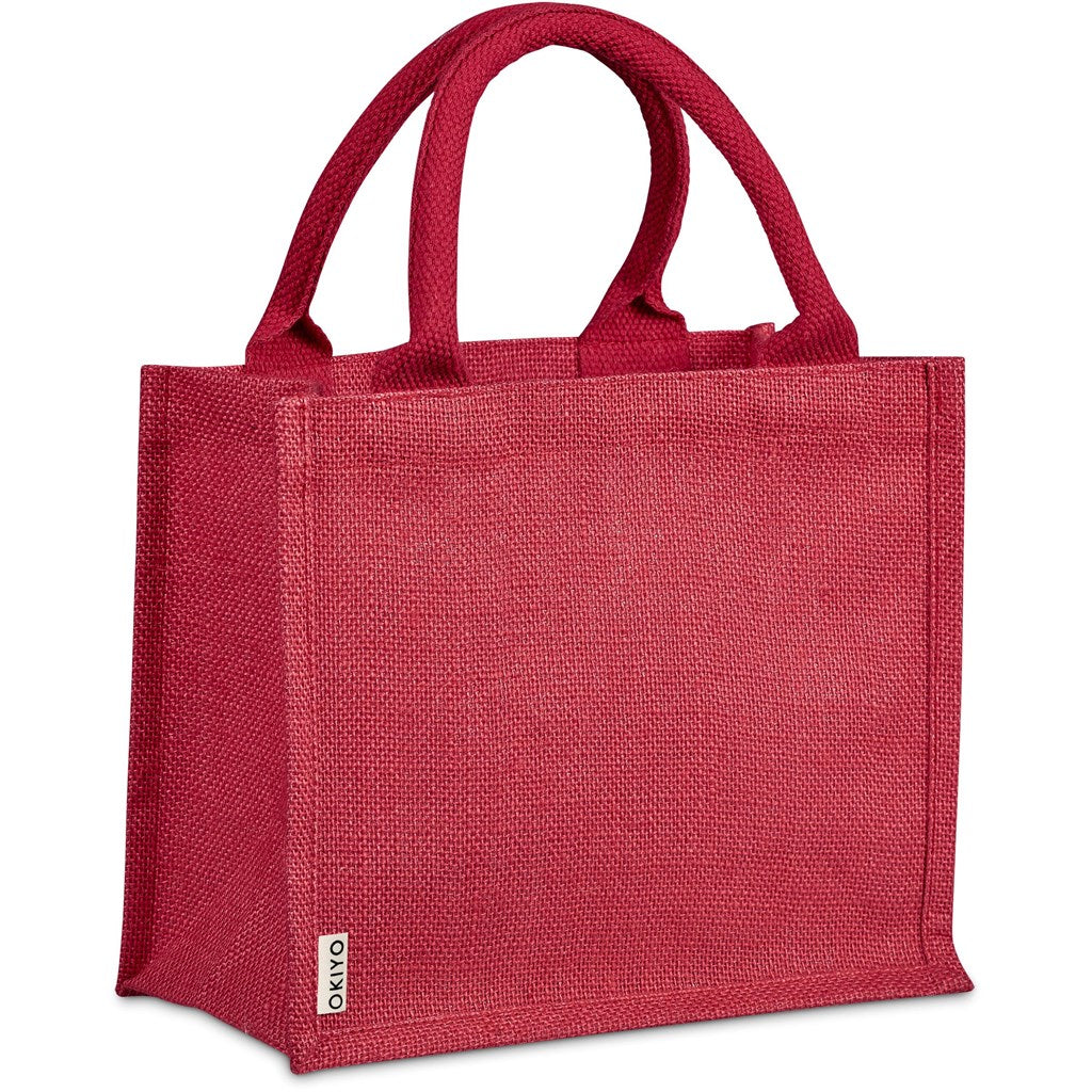 Okiyo Miyag Midi Jute Gift Bag Mirelle Leather and Lifestyle