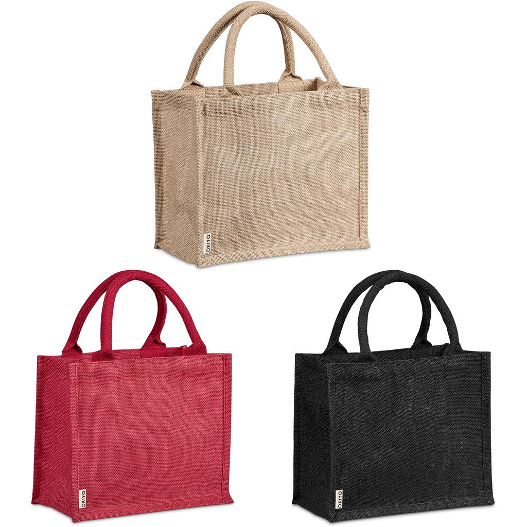 Okiyo Miyag Midi Jute Gift Bag Mirelle Leather and Lifestyle