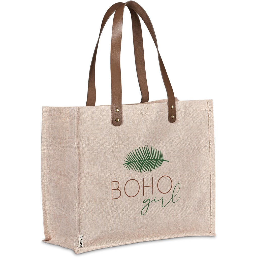 Okiyo Moru Juco Tote Mirelle Leather and Lifestyle