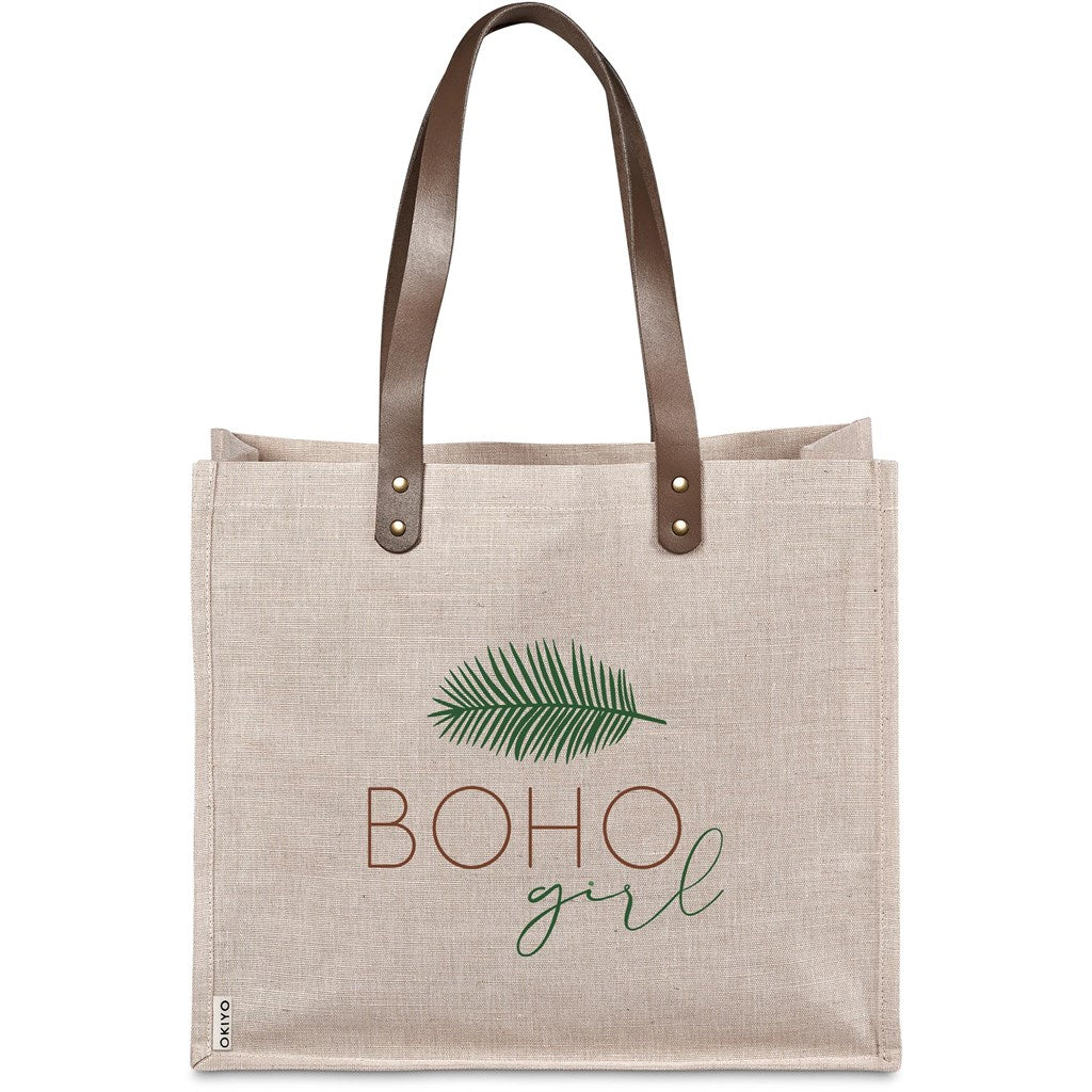 Okiyo Moru Juco Tote Mirelle Leather and Lifestyle