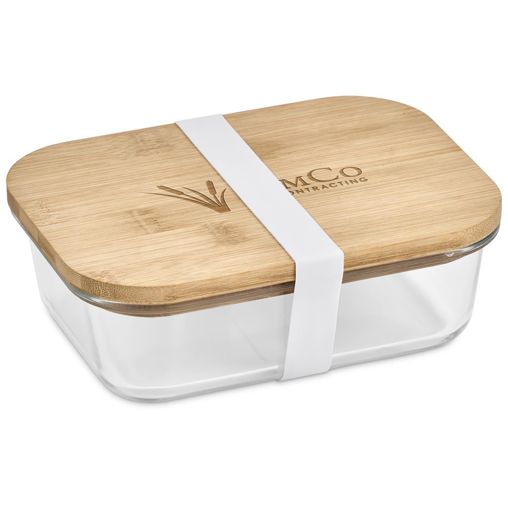 Okiyo Moshi Glass & Bamboo Lunch Box Mirelle Leather and Lifestyle