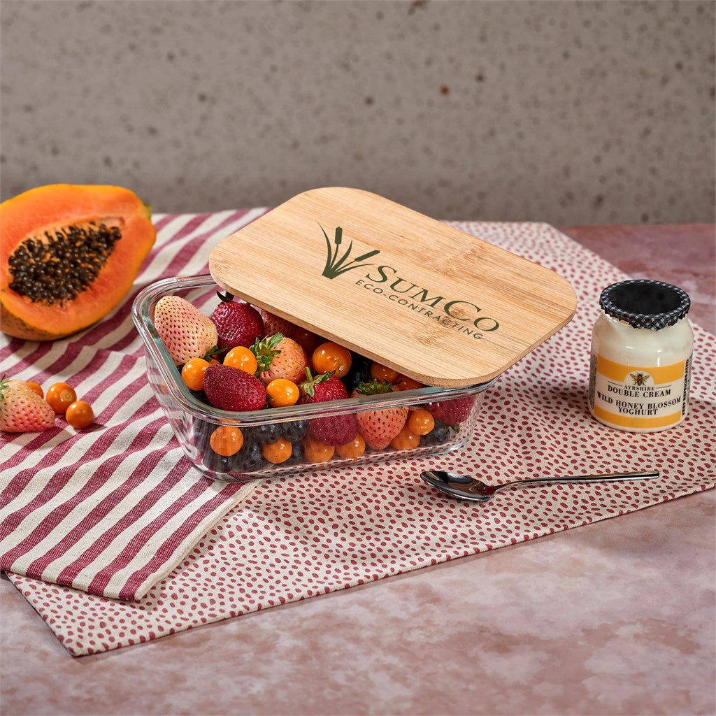 Okiyo Moshi Glass & Bamboo Lunch Box Mirelle Leather and Lifestyle