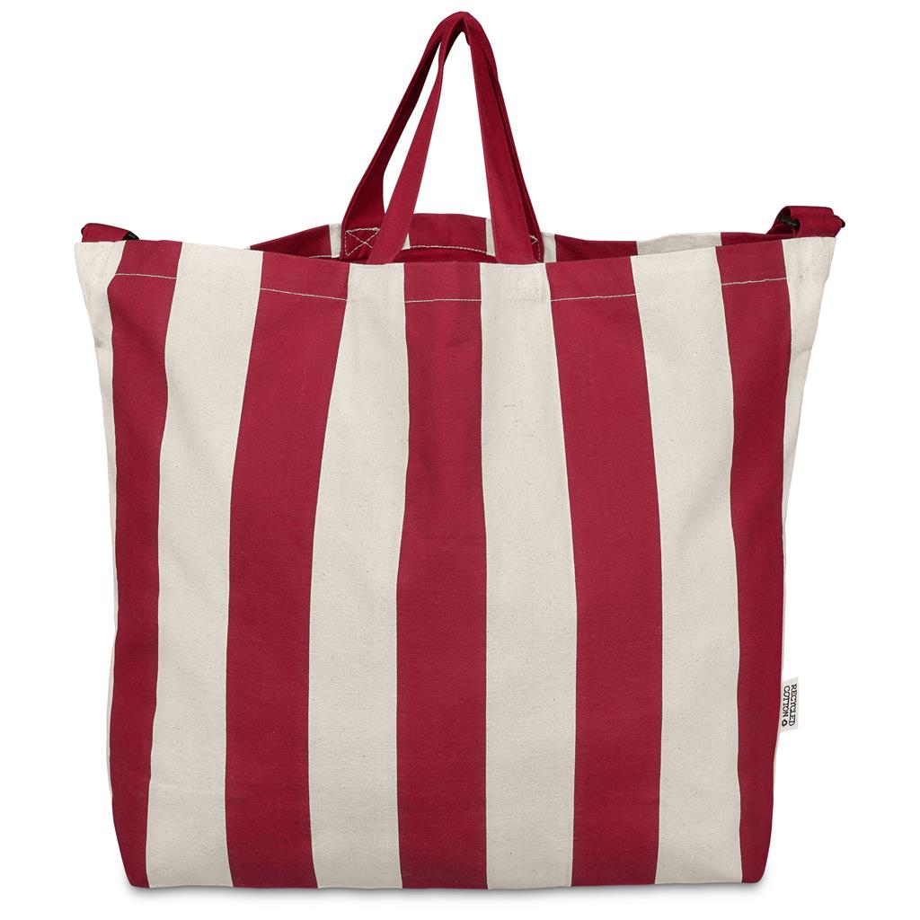 Okiyo Natsuri Recycled Cotton Canvas Large Beach Bag Mirelle Leather and Lifestyle