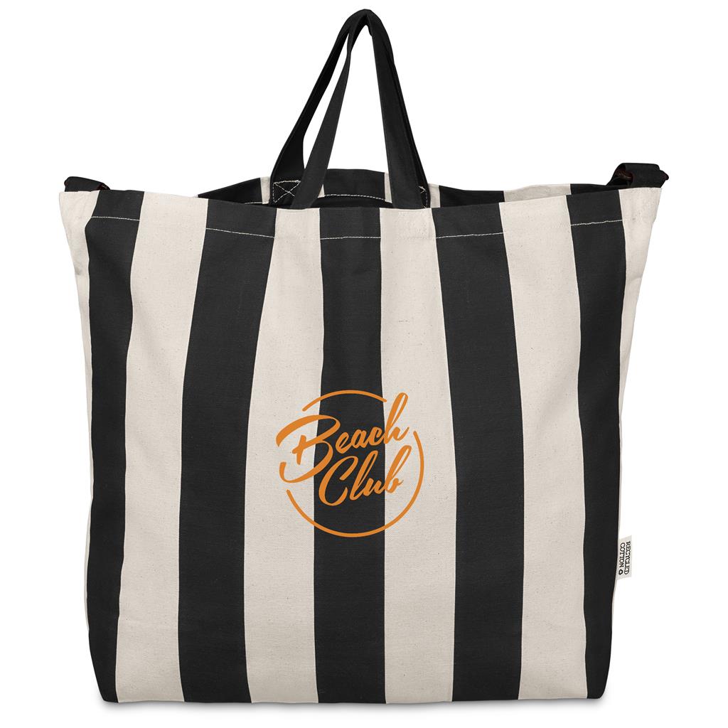 Okiyo Natsuri Recycled Cotton Canvas Large Beach Bag Mirelle Leather and Lifestyle
