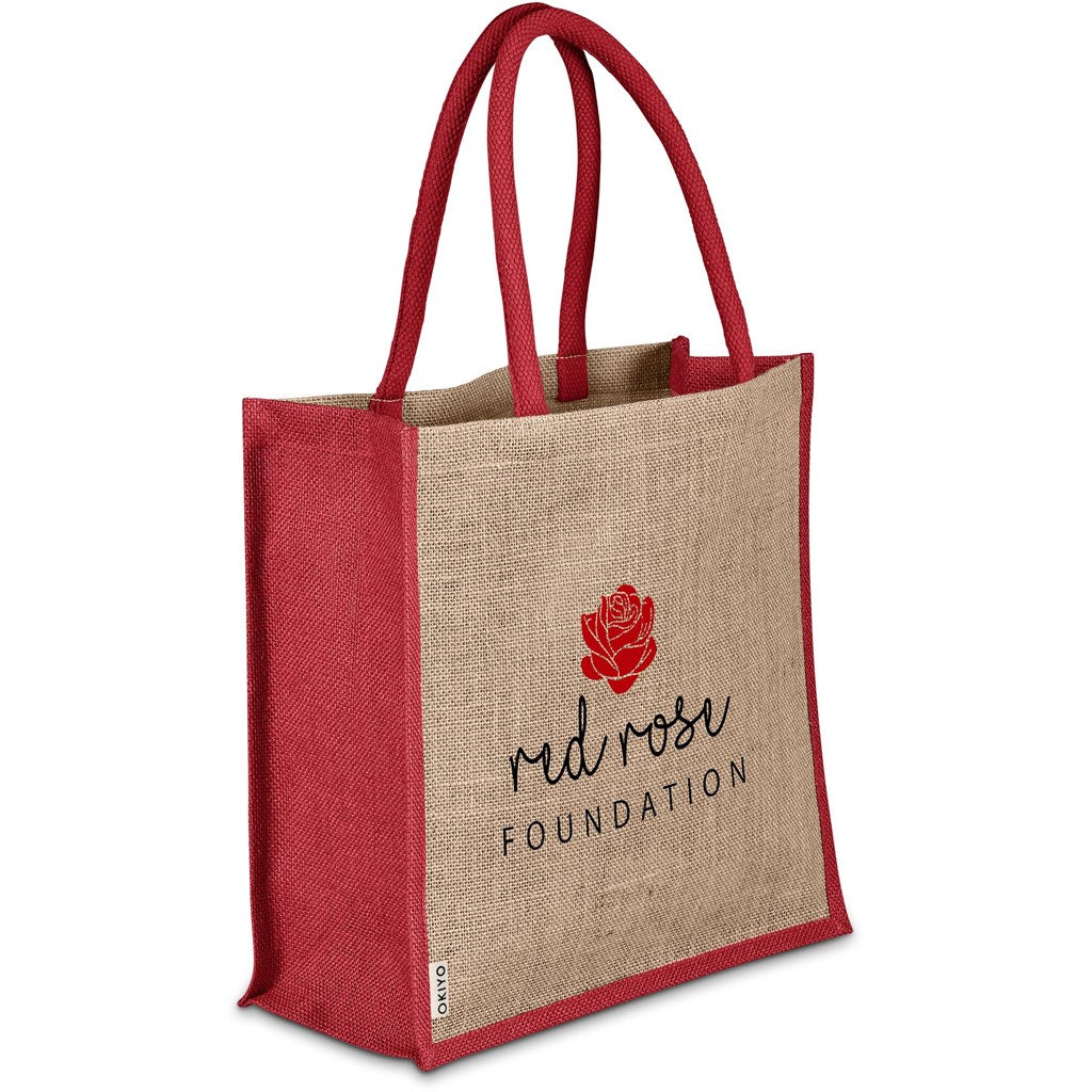 Okiyo Okinawa Jute Tote Mirelle Leather and Lifestyle