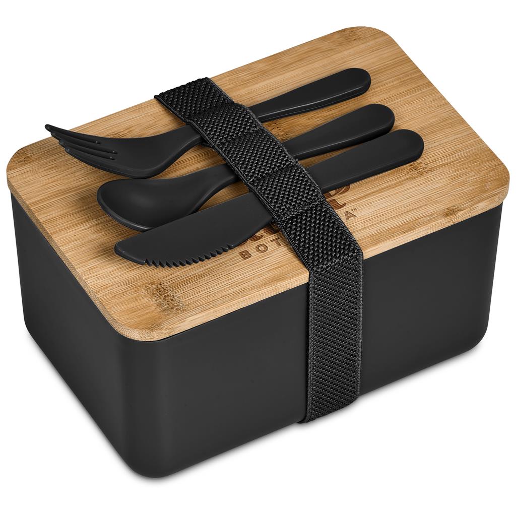Okiyo Pasuta Recycled Plastic & Bamboo Lunch Box Mirelle Leather and Lifestyle