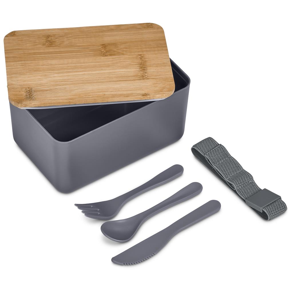 Okiyo Pasuta Recycled Plastic & Bamboo Lunch Box Mirelle Leather and Lifestyle