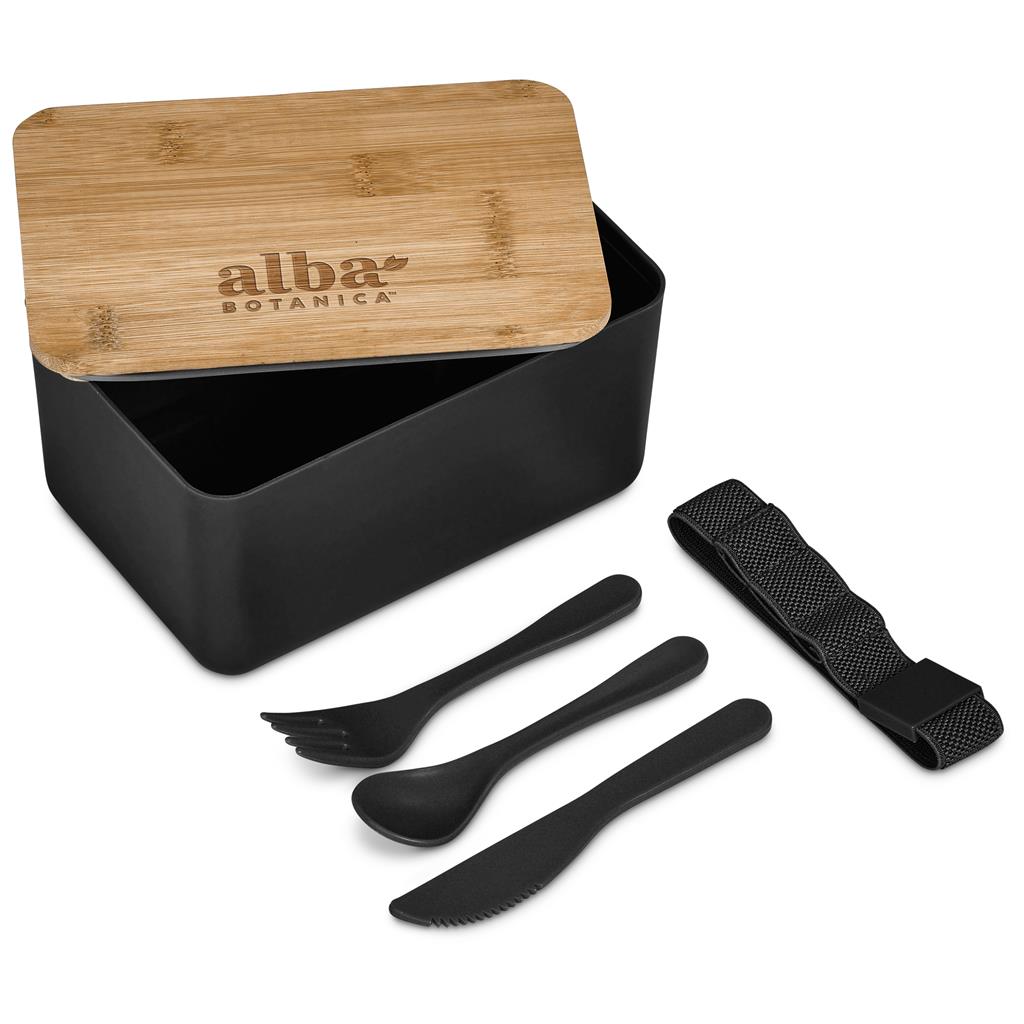 Okiyo Pasuta Recycled Plastic & Bamboo Lunch Box Mirelle Leather and Lifestyle