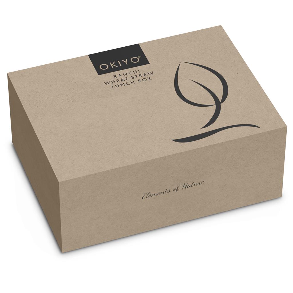 Okiyo Ranchi Wheat Straw Lunch Box Set Mirelle Leather and Lifestyle