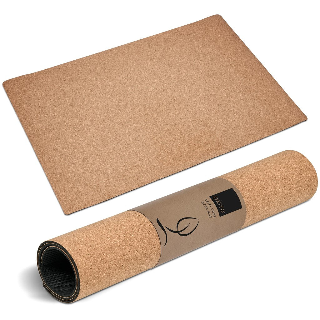 Okiyo Seiri Cork Desk Mat Mirelle Leather and Lifestyle
