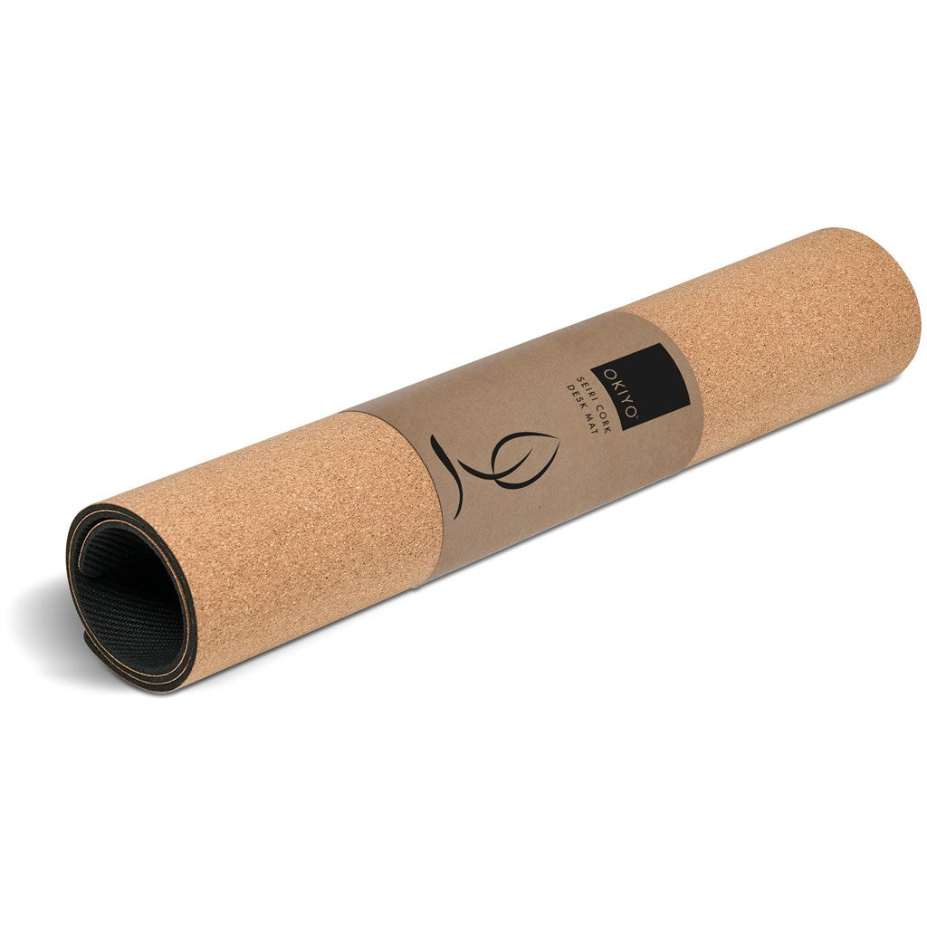 Okiyo Seiri Cork Desk Mat Mirelle Leather and Lifestyle