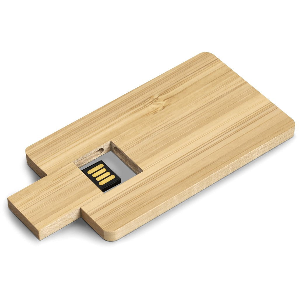 Okiyo Sempai Bamboo Flash Drive - 16GB - MIRELLE Leather and Lifestyle