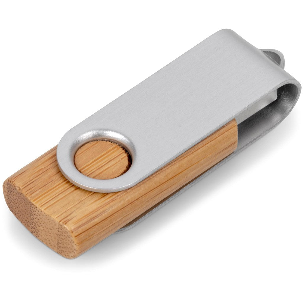 Okiyo Shimasu Bamboo Flash Drive - 8GB - MIRELLE Leather and Lifestyle