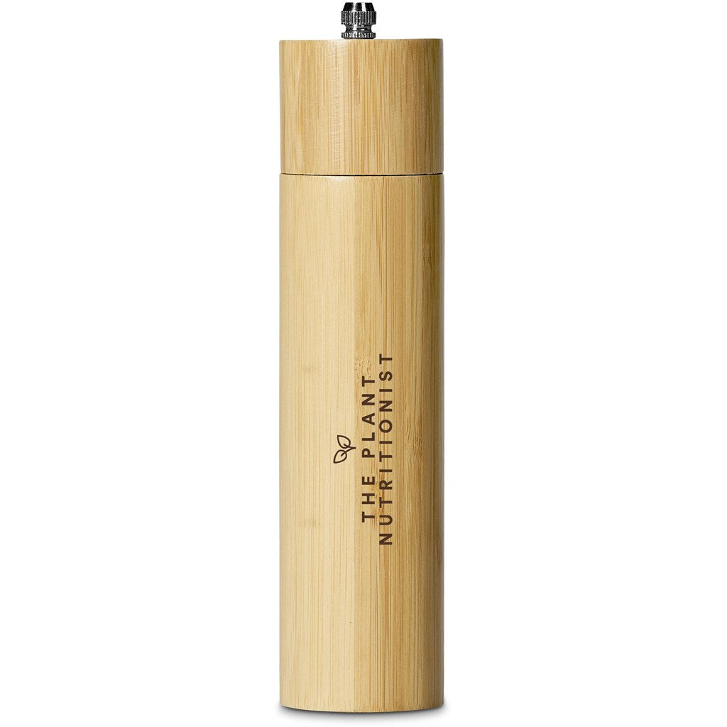 Okiyo Shioki Bamboo Salt or Pepper Mill Mirelle Leather and Lifestyle