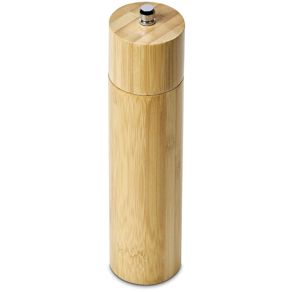 Okiyo Shioki Bamboo Salt or Pepper Mill Mirelle Leather and Lifestyle
