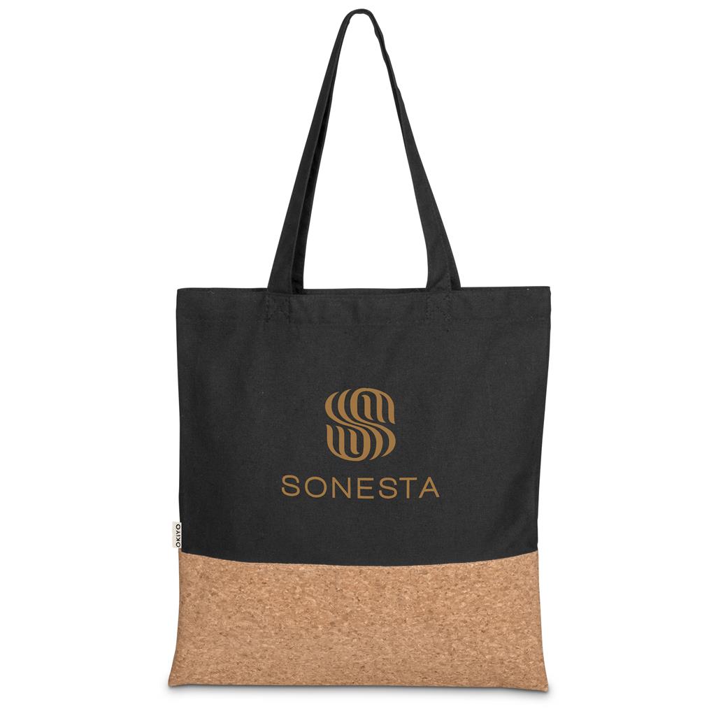 Okiyo Shukaku Cork & Cotton Shopper Mirelle Leather and Lifestyle