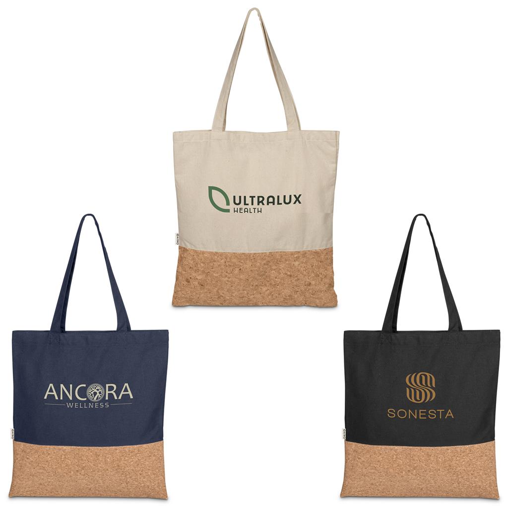 Okiyo Shukaku Cork & Cotton Shopper Mirelle Leather and Lifestyle