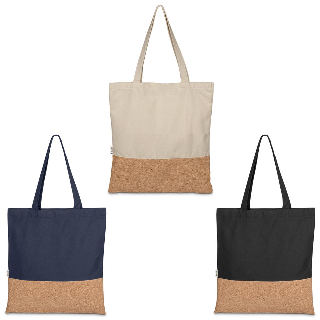 Okiyo Shukaku Cork & Cotton Shopper Mirelle Leather and Lifestyle