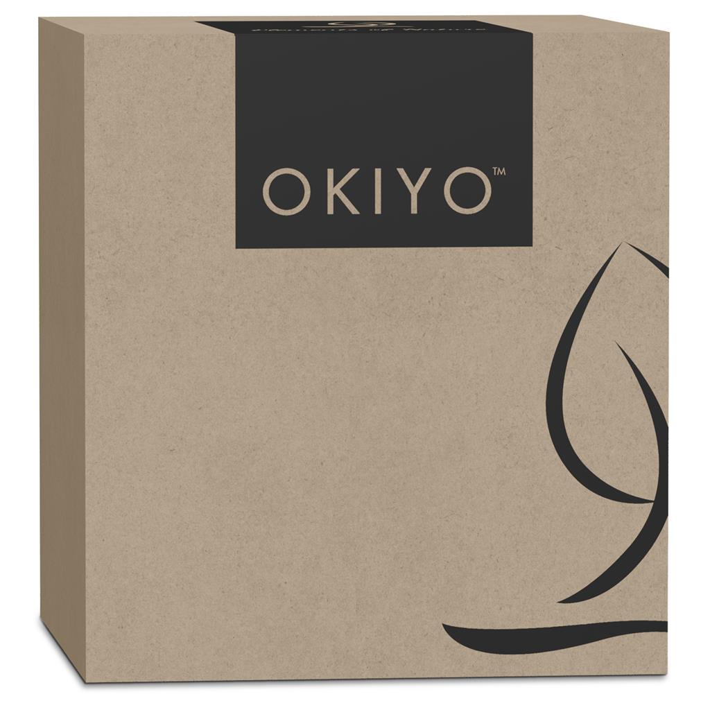 Okiyo Sozo Bamboo & Ceramic Sublimation Coffee Mug - 330ml Mirelle Leather and Lifestyle