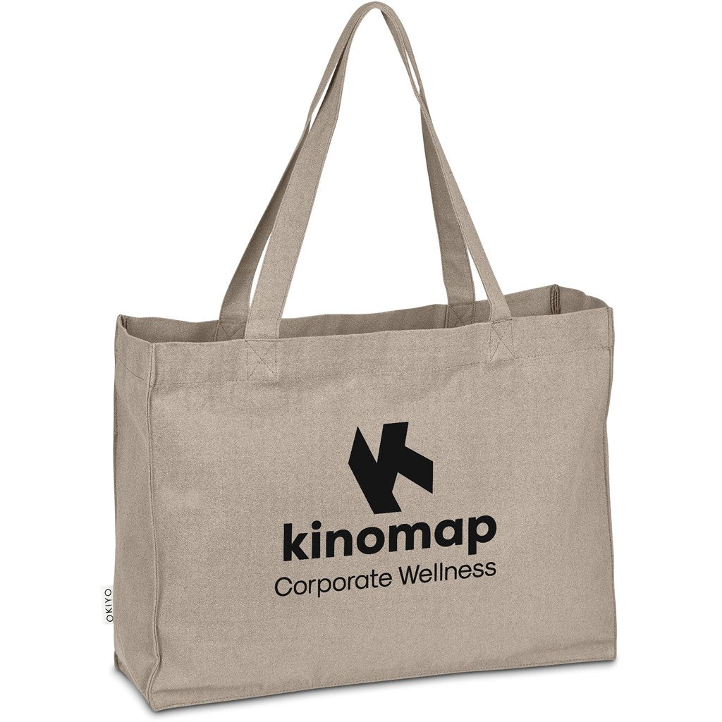 Okiyo Subarashi Recycled Canvas Tote Mirelle Leather and Lifestyle