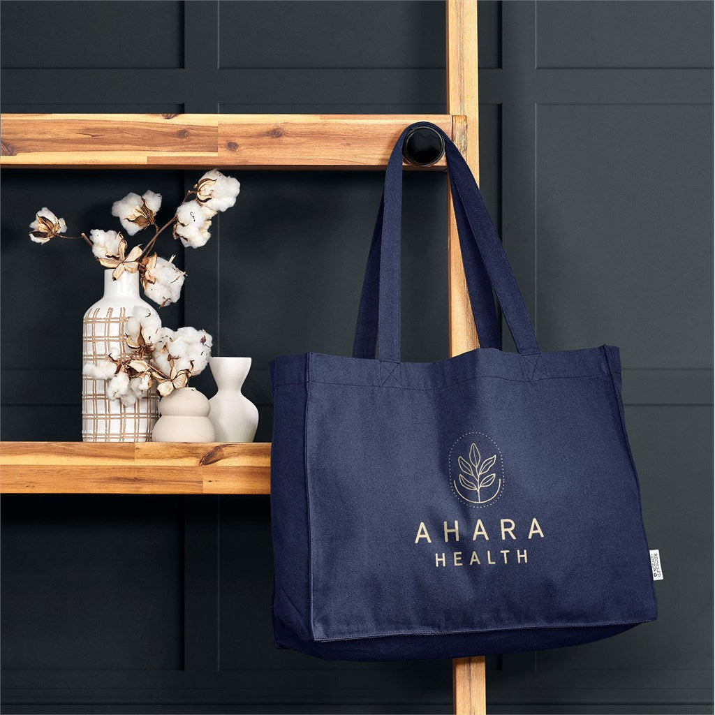 Okiyo Subarashi Recycled Canvas Tote Mirelle Leather and Lifestyle