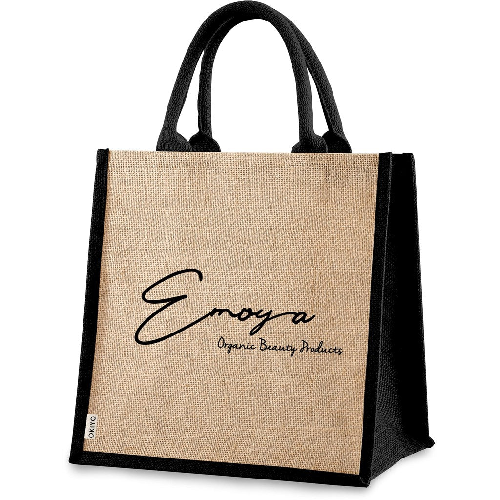 Okiyo Sumida Jute Tote Mirelle Leather and Lifestyle