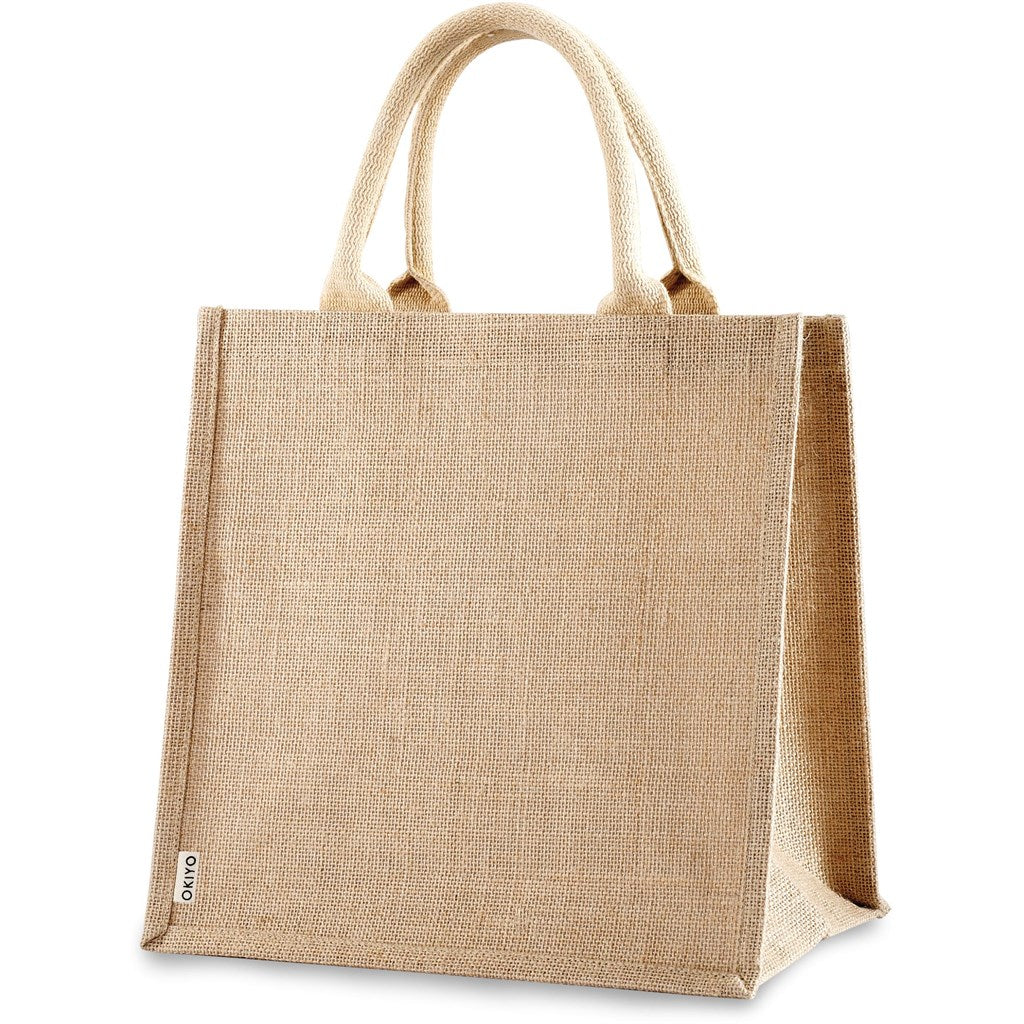 Okiyo Sumida Jute Tote Mirelle Leather and Lifestyle
