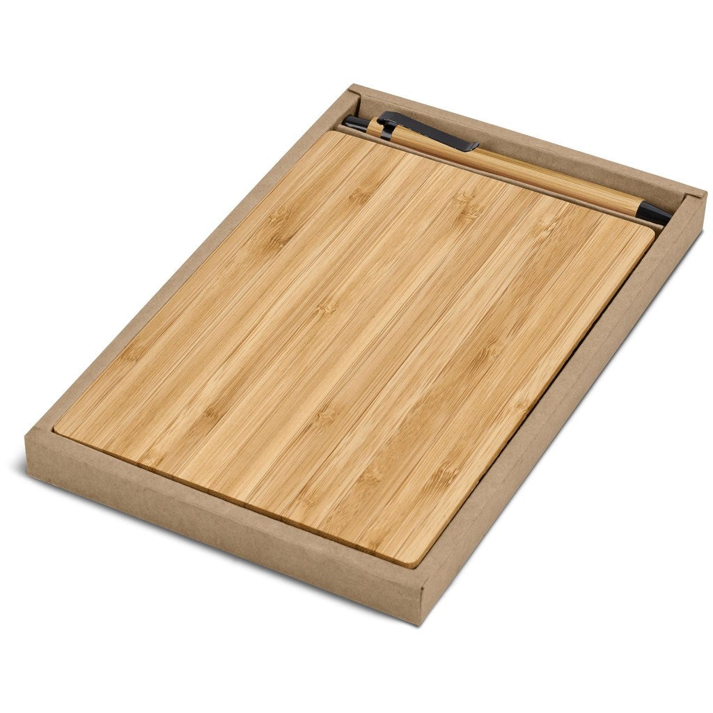Okiyo Yahari Bamboo Notebook & Pen Set ZA A5 Notebooks,Bamboo Products,Notebook Sets Mirelle Leather and Lifestyle