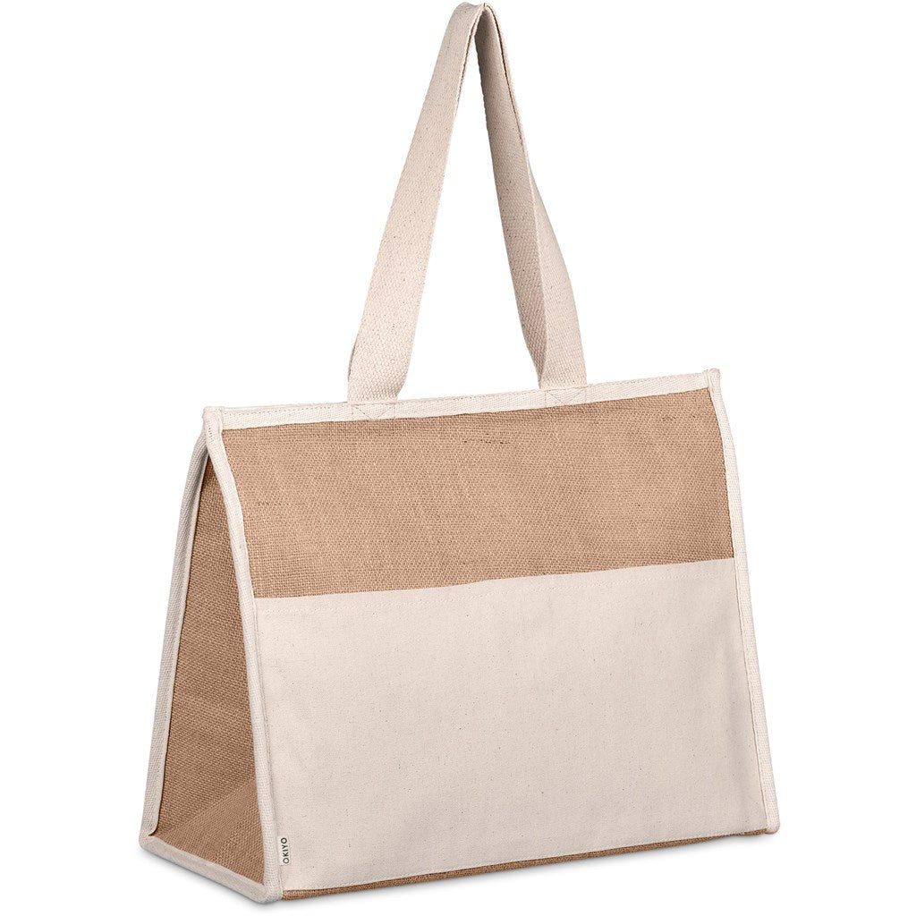 Okiyo Zetsuen Jute & Cotton 30-Can Cooler Mirelle Leather and Lifestyle
