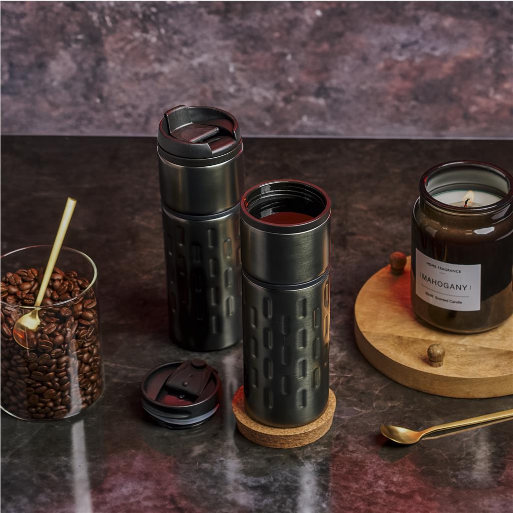 Serendipio Binary One Drinkware Gift Set Mirelle Leather and Lifestyle