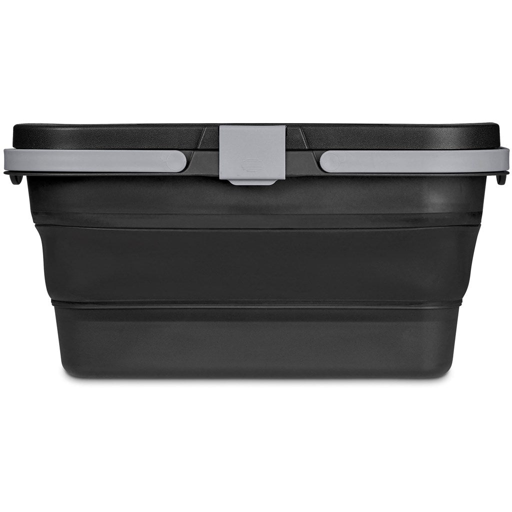Serendipio Brannigan Collapsible Picnic Basket Mirelle Leather and Lifestyle