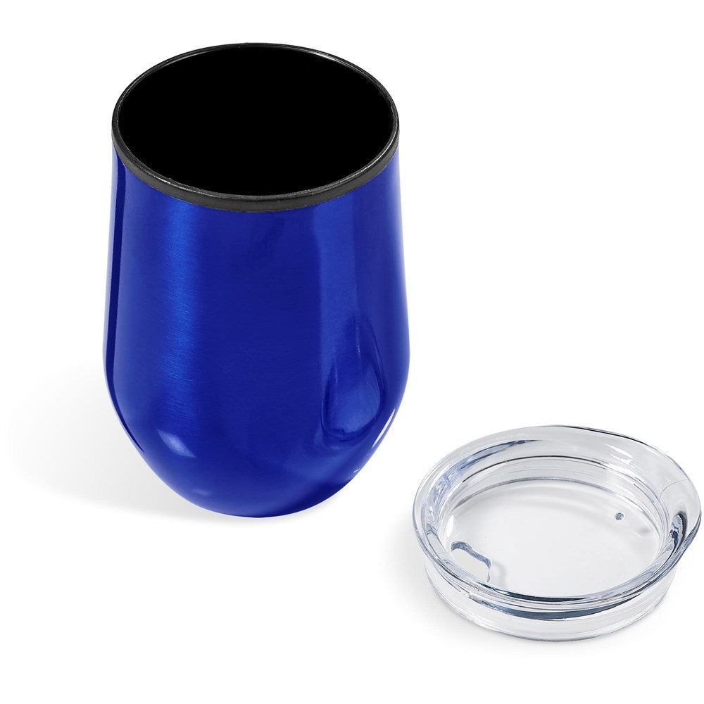 Serendipio Madison Stainless Steel & Plastic Double-Wall Tumbler - 350ml Mirelle Leather and Lifestyle