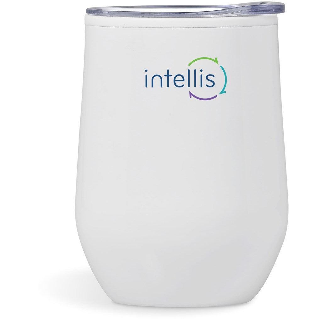 Serendipio Madison Stainless Steel & Plastic Double-Wall Tumbler - 350ml Mirelle Leather and Lifestyle