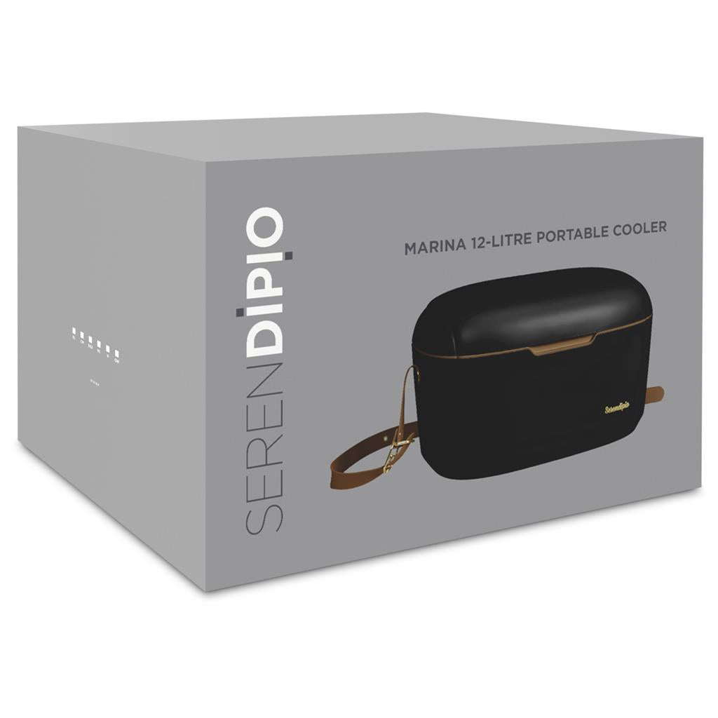 Serendipio Marina 12-Litre Cooler Box Mirelle Leather and Lifestyle