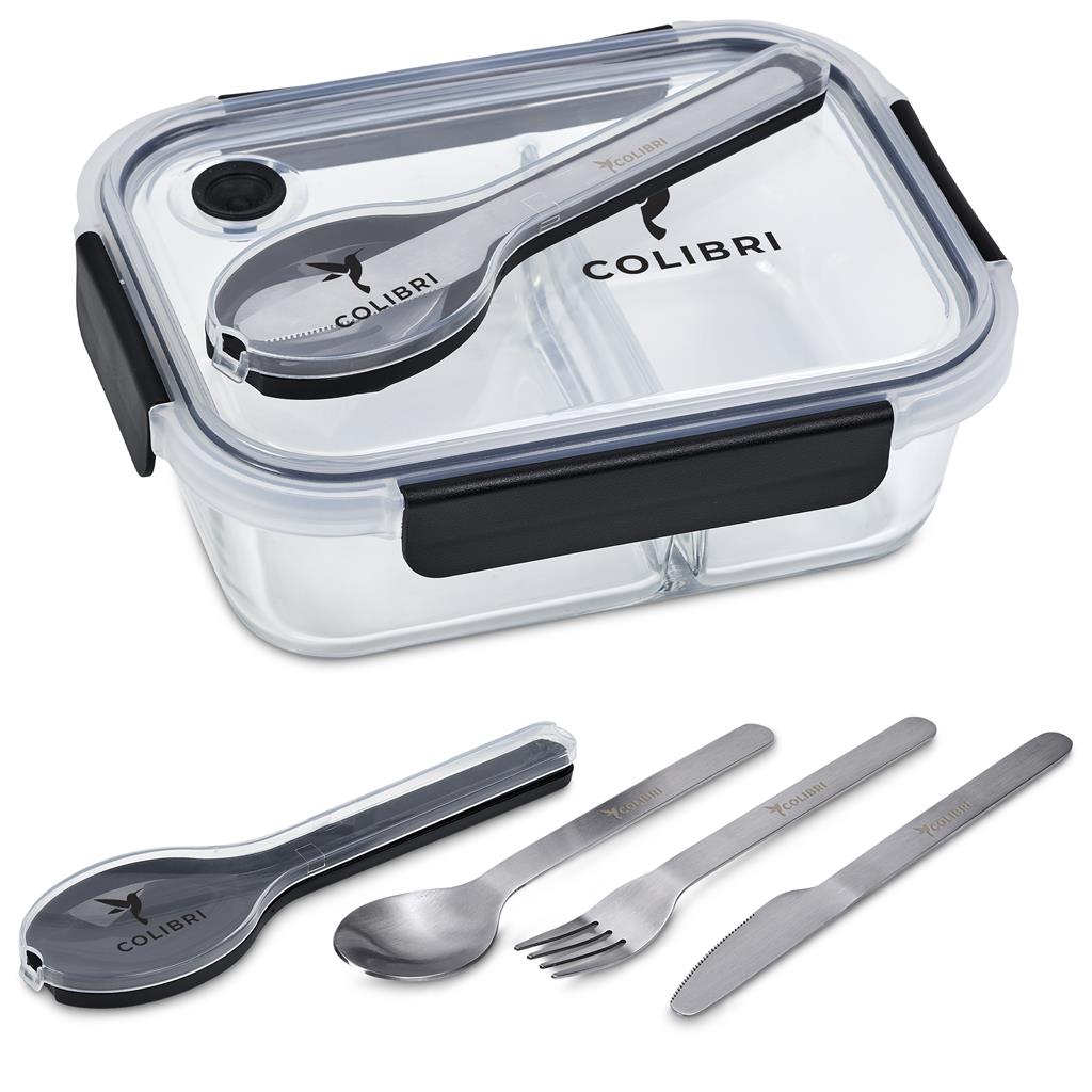 Serendipio Mealmate Lunch Box & Cutlery Set Mirelle Leather and Lifestyle