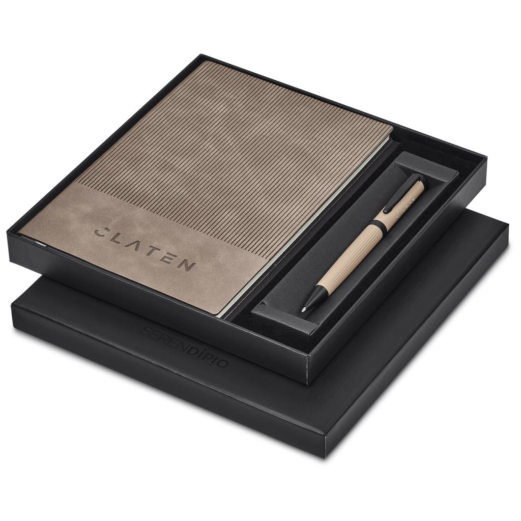 Milestone Notebook & Pen Set Mirelle Leather and Lifestyle