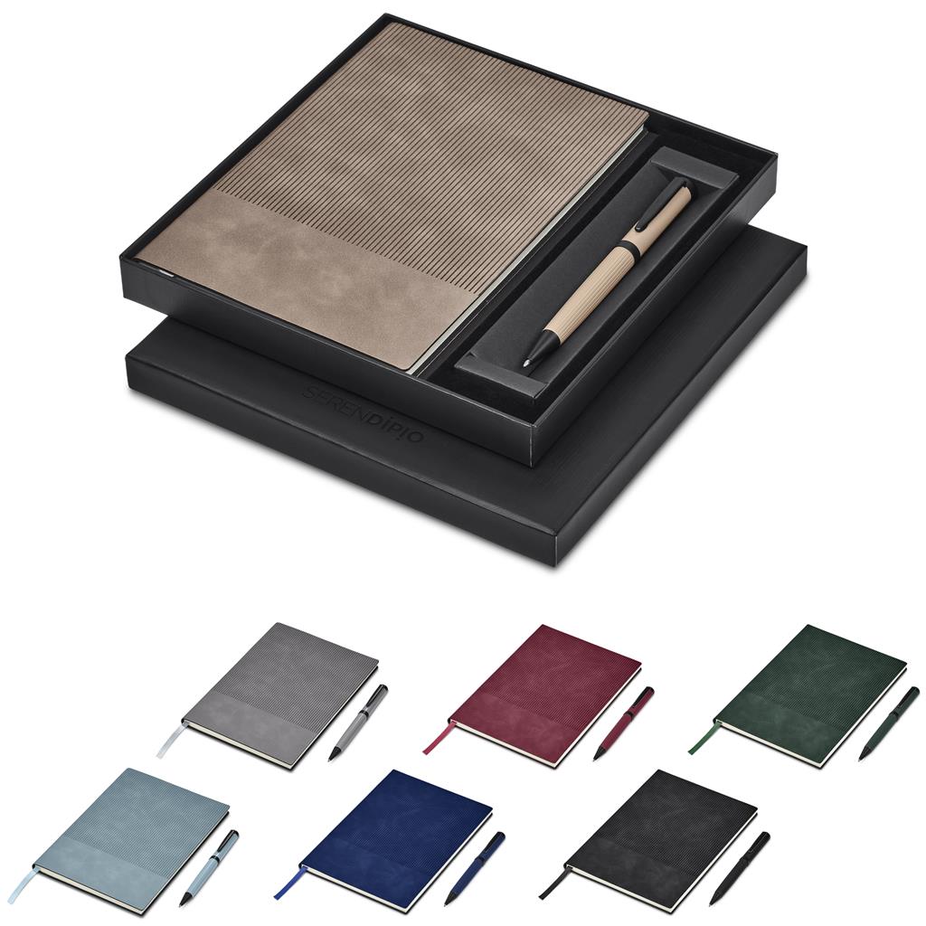 Milestone Notebook & Pen Set Mirelle Leather and Lifestyle