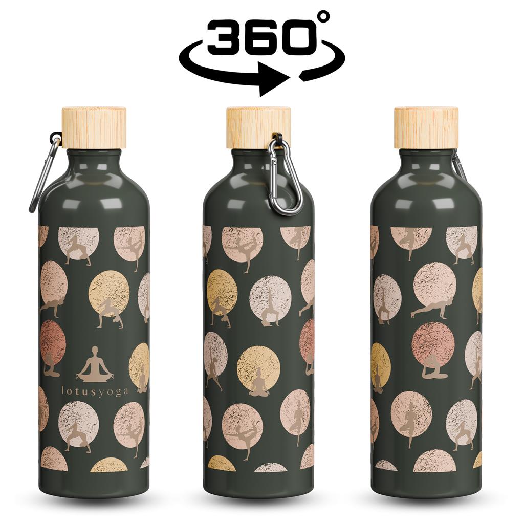 Serendipio Origen Aluminium & Bamboo Water Bottle – 750ml Mirelle Leather and Lifestyle