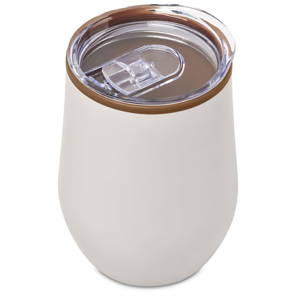 Serendipio Ovolo Stainless Steel & Plastic Double-Wall Tumbler – 350ml Mirelle Leather and Lifestyle