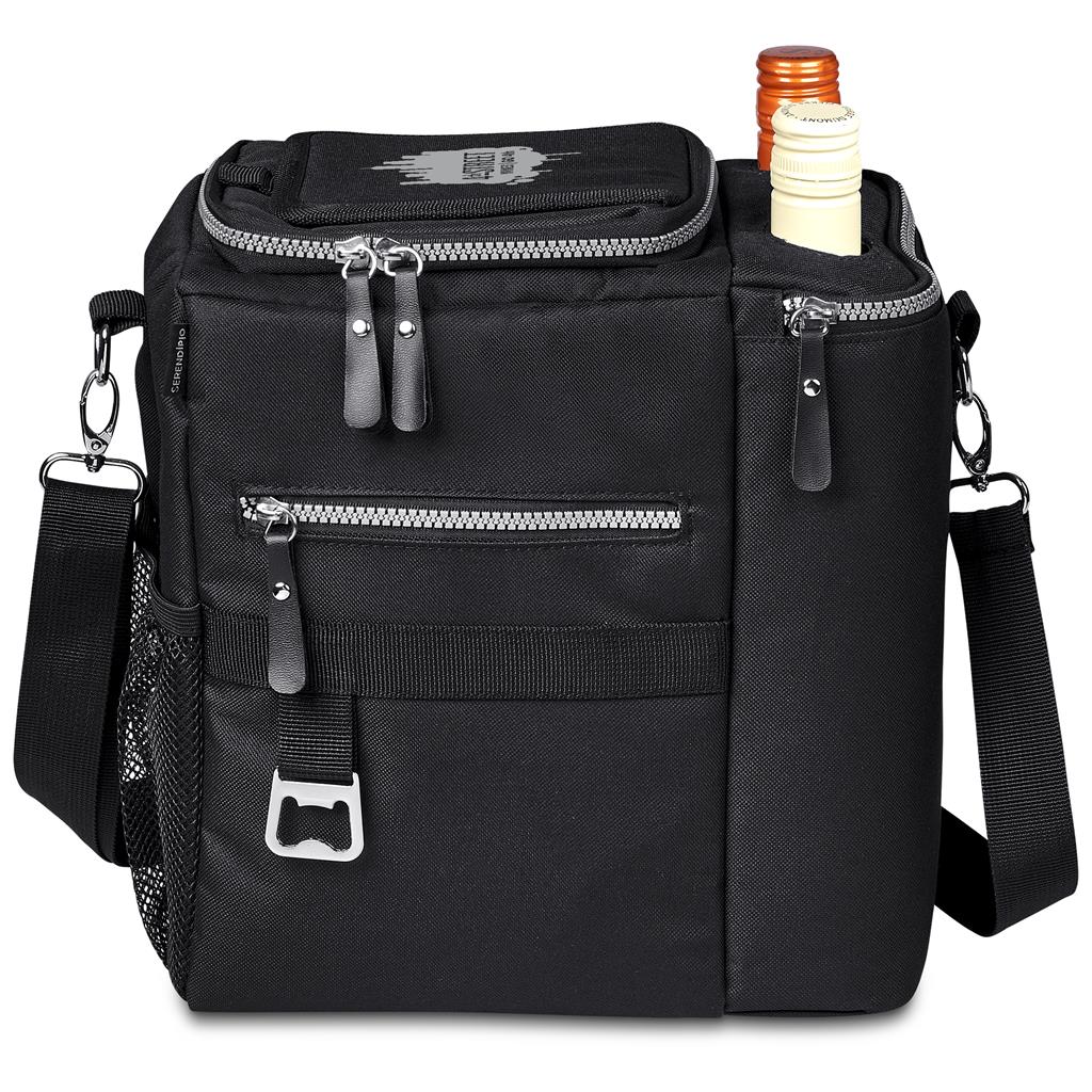Serendipio Quivera Wine & 16-Can Cooler Mirelle Leather and Lifestyle