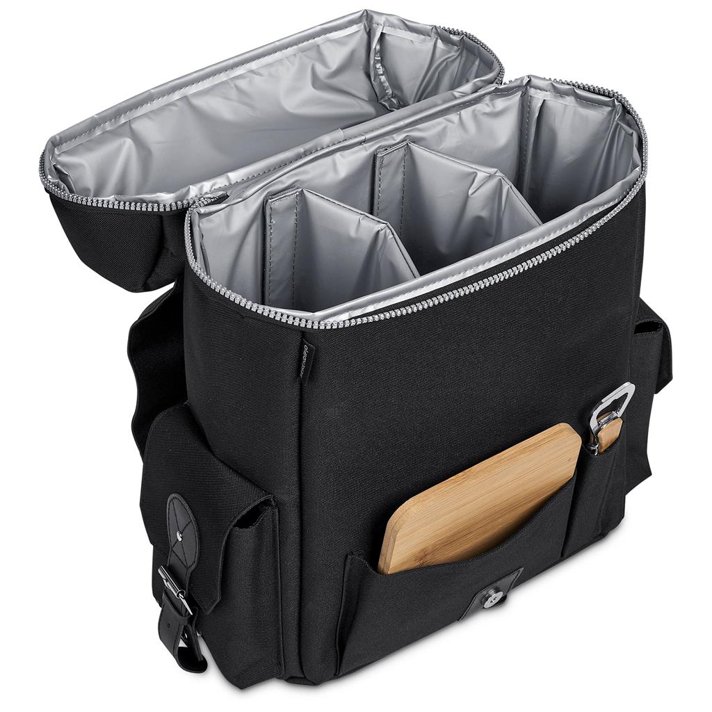 Serendipio Quivera Wine & Cheese 18-Can Cooler Mirelle Leather and Lifestyle