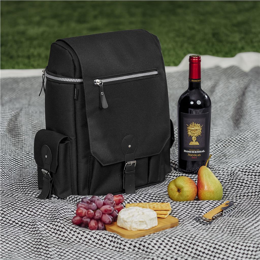 Serendipio Quivera Wine & Cheese 18-Can Cooler Mirelle Leather and Lifestyle