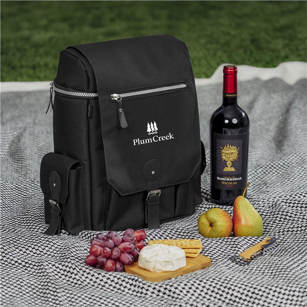 Serendipio Quivera Wine & Cheese 18-Can Cooler Mirelle Leather and Lifestyle