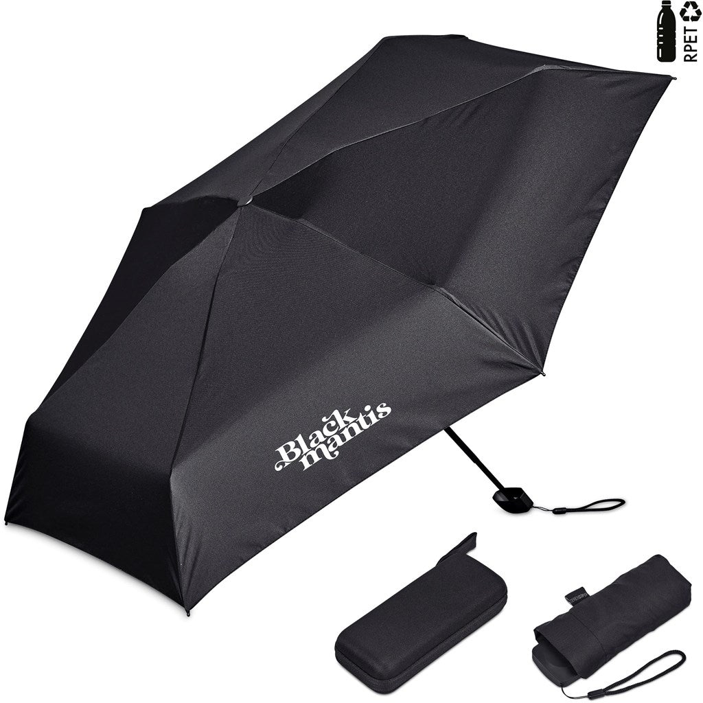 Serendipio Salem Recycled PET Compact Umbrella with EVA Pouch Mirelle Leather and Lifestyle